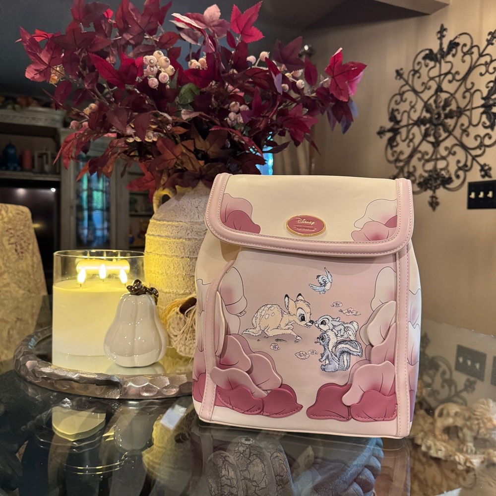 Disney Her Universe Pastel Pink and Cream Bambi Backpack